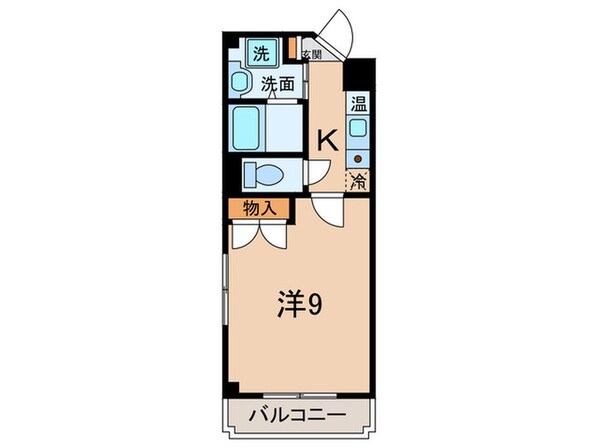 パークハイム中道の物件間取画像